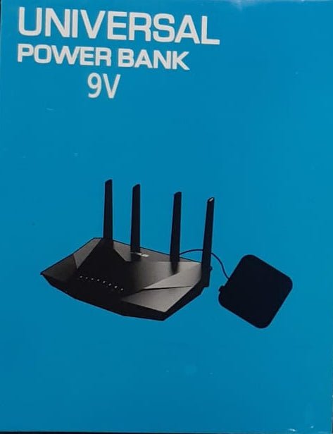 1st Class | ROUTER POWER BANK /12 VOLT/ 9 VOLT - APPLE ORIGINAL